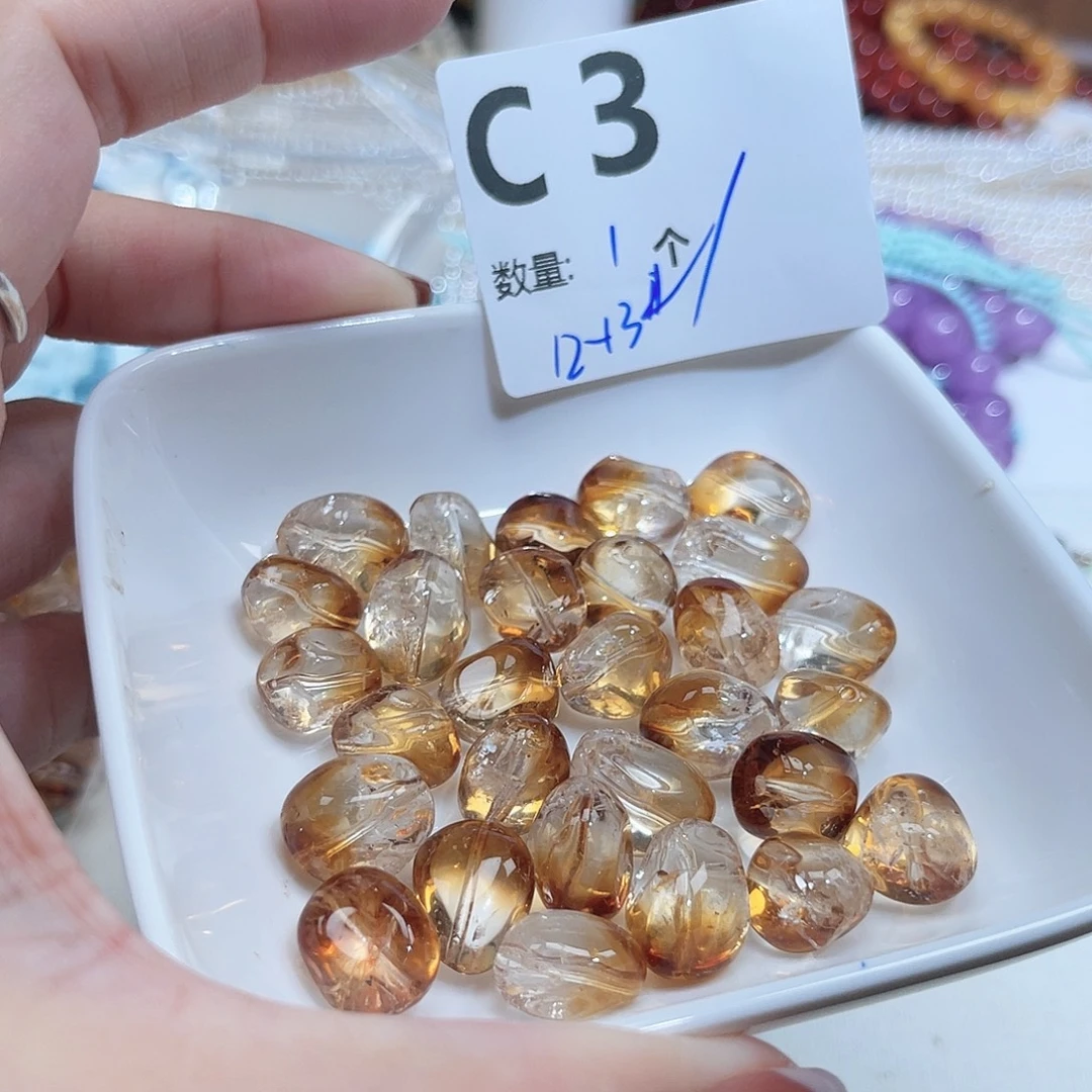水晶珠宝半成品未镶嵌C3。