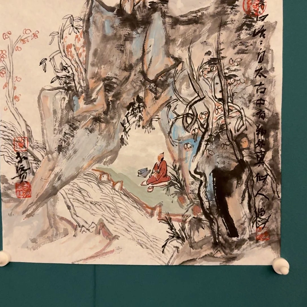 国画黄老师作品画作