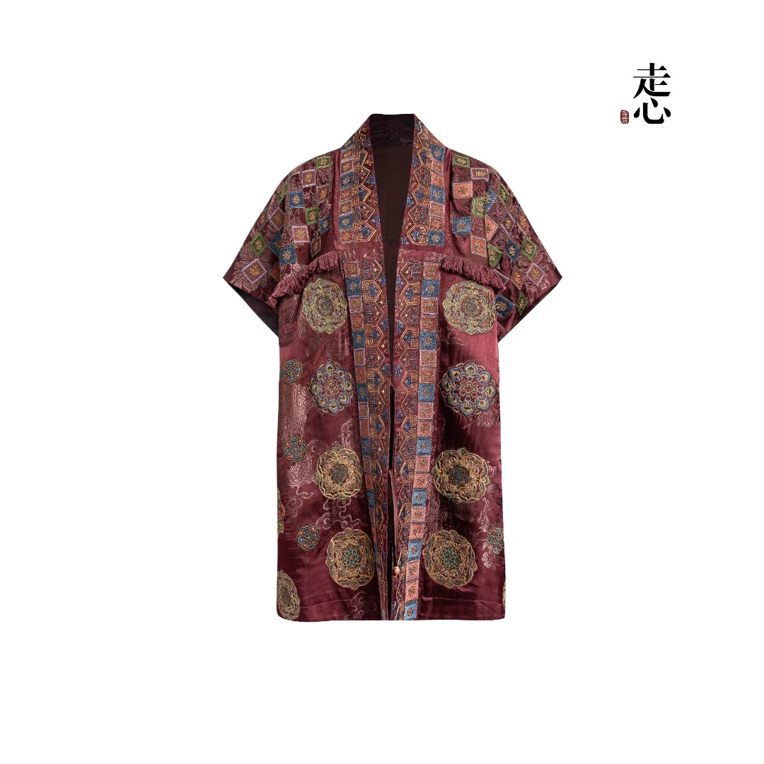 【香云走心】古格王朝酱红 马甲24Z47101