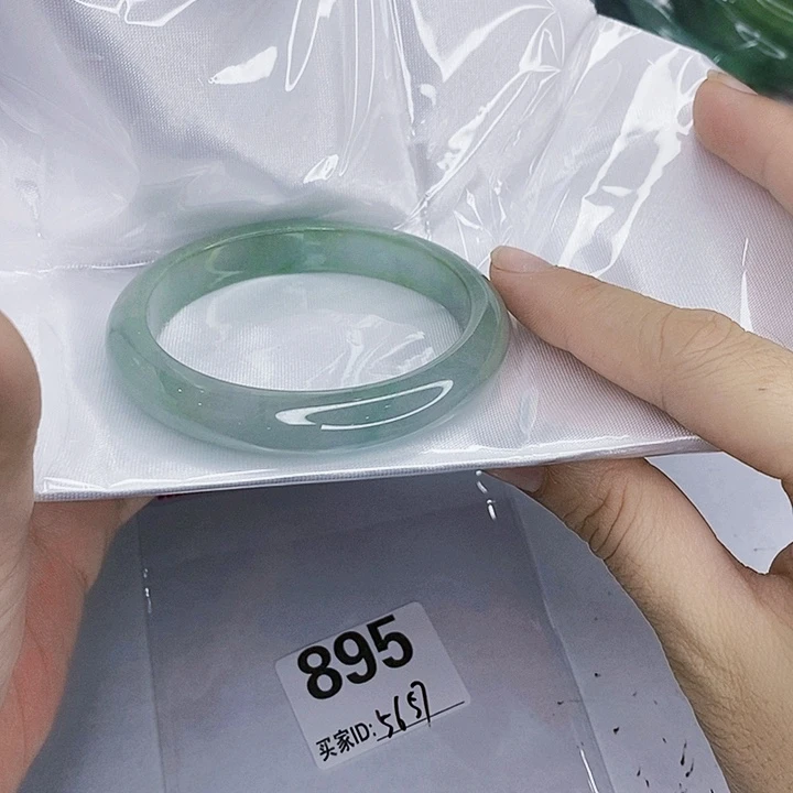 翡翠未镶嵌手镯一图一物实物为准
