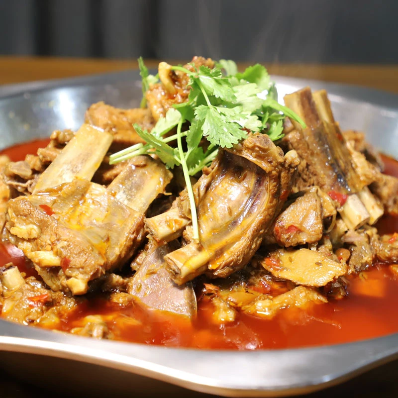 【3斤重】红焖羊排手抓羊肉羔羊排熟食孜然味新鲜羊肉羊肋排加热