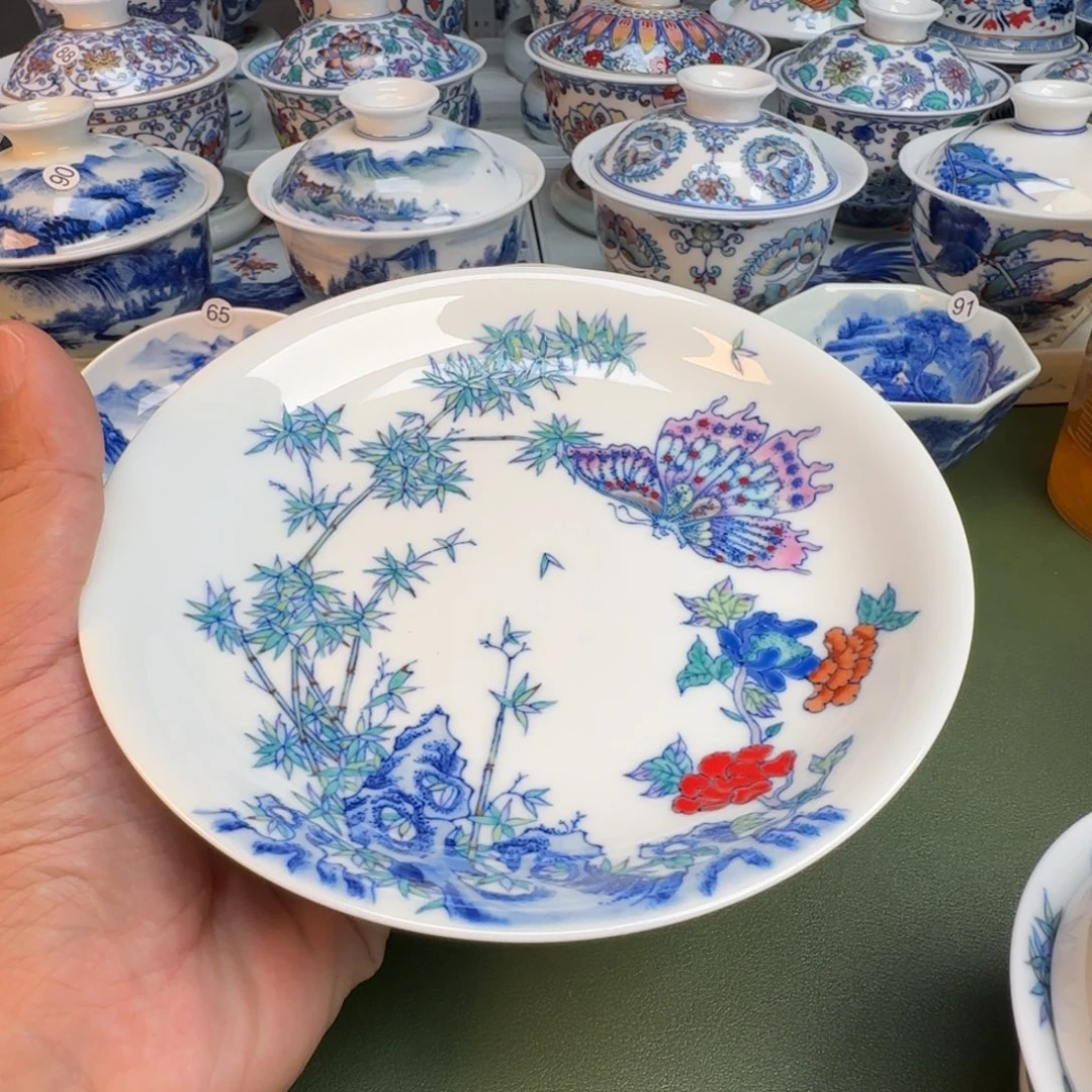 纯手工纯手绘茶具95