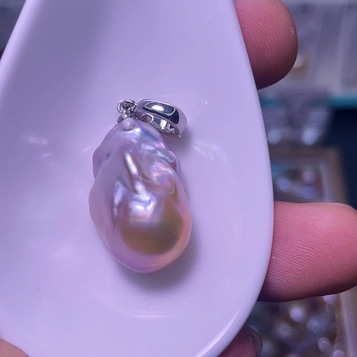 颈饰合金淡水珍珠50