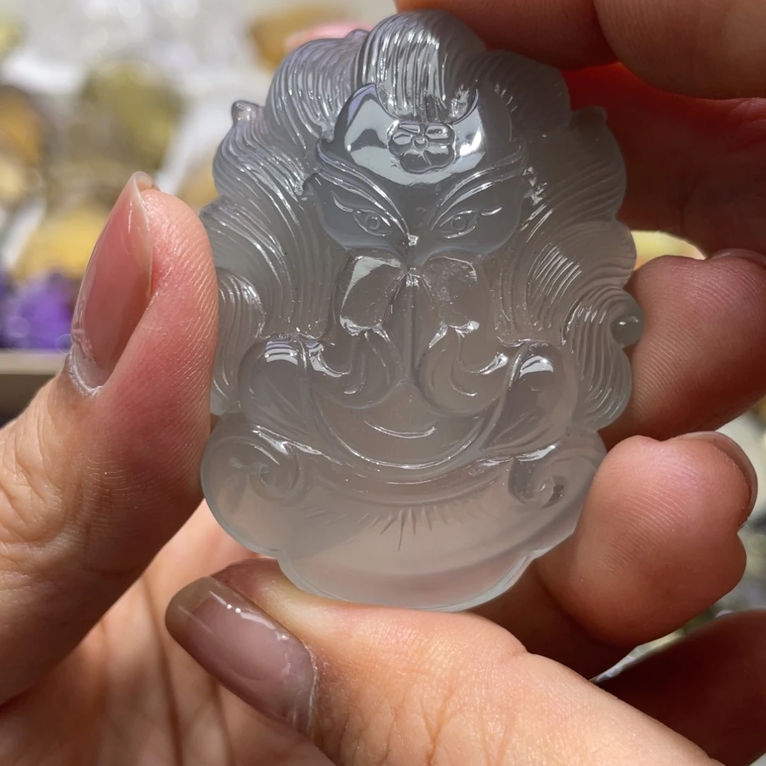 未镶嵌颈饰水晶定制