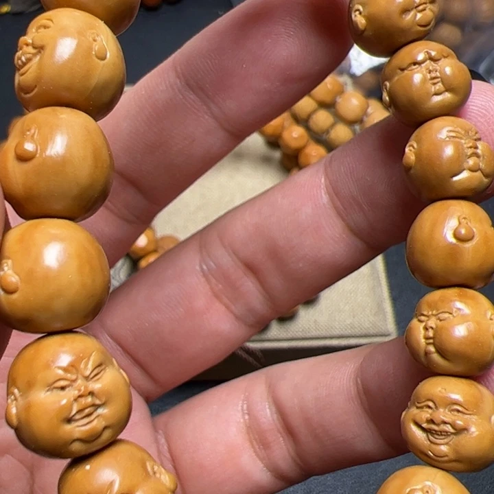 猴头核桃手串土坷垃