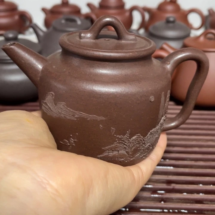 公道杯紫砂紫砂手工制作