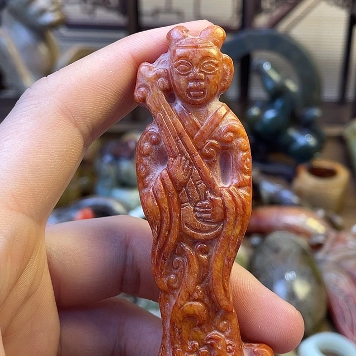 和田玉（糖玉）未镶嵌挂件