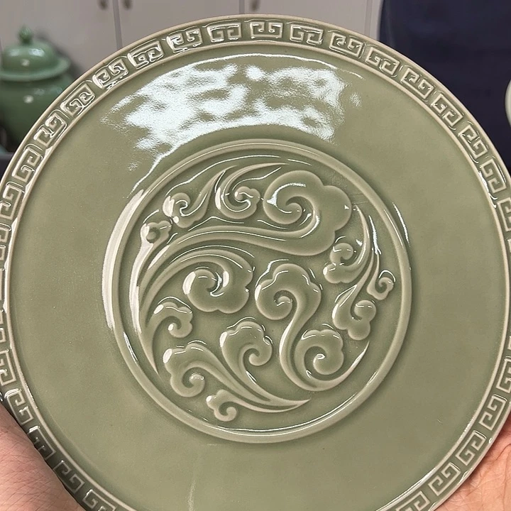 龙泉云间青瓷小米茶器
