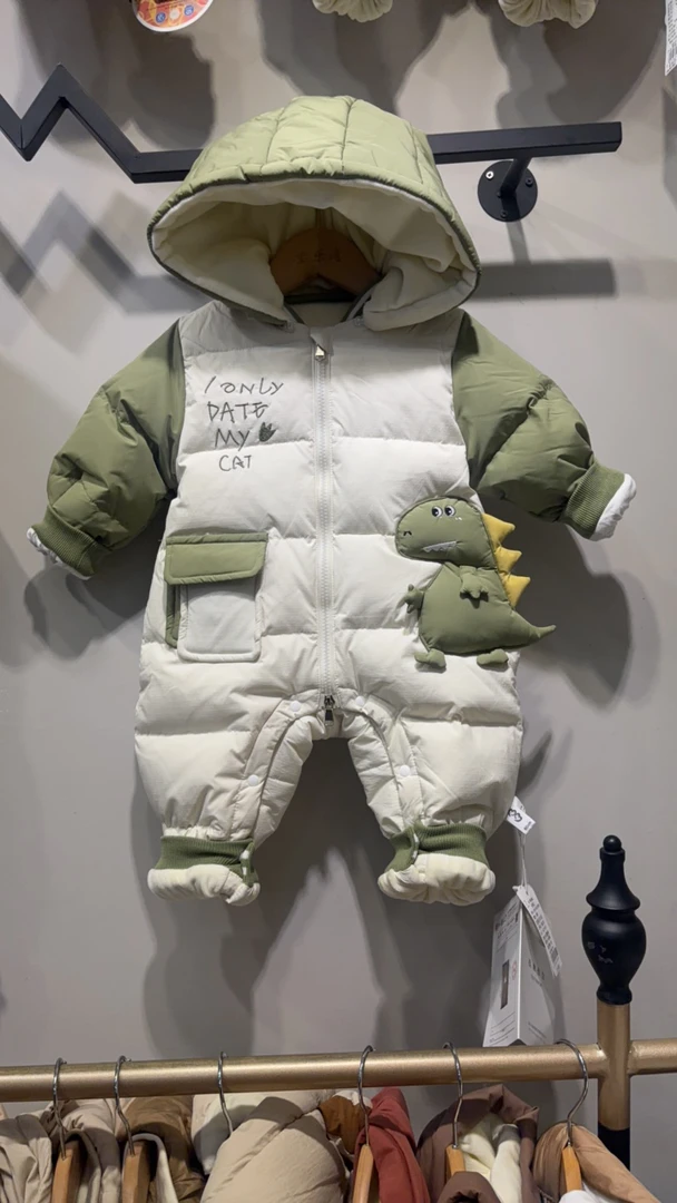 80码 90国标羽绒连体羽绒服