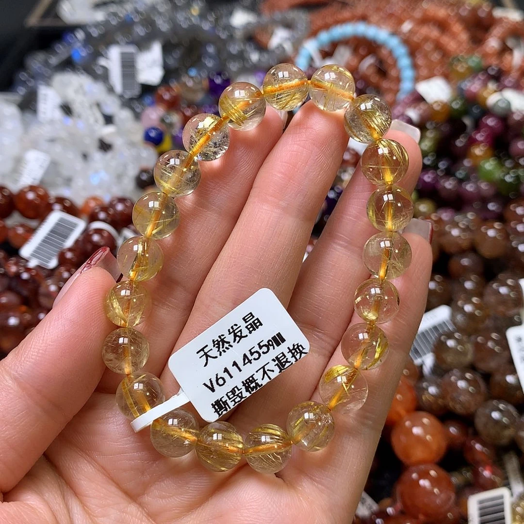 水晶手链未镶嵌，