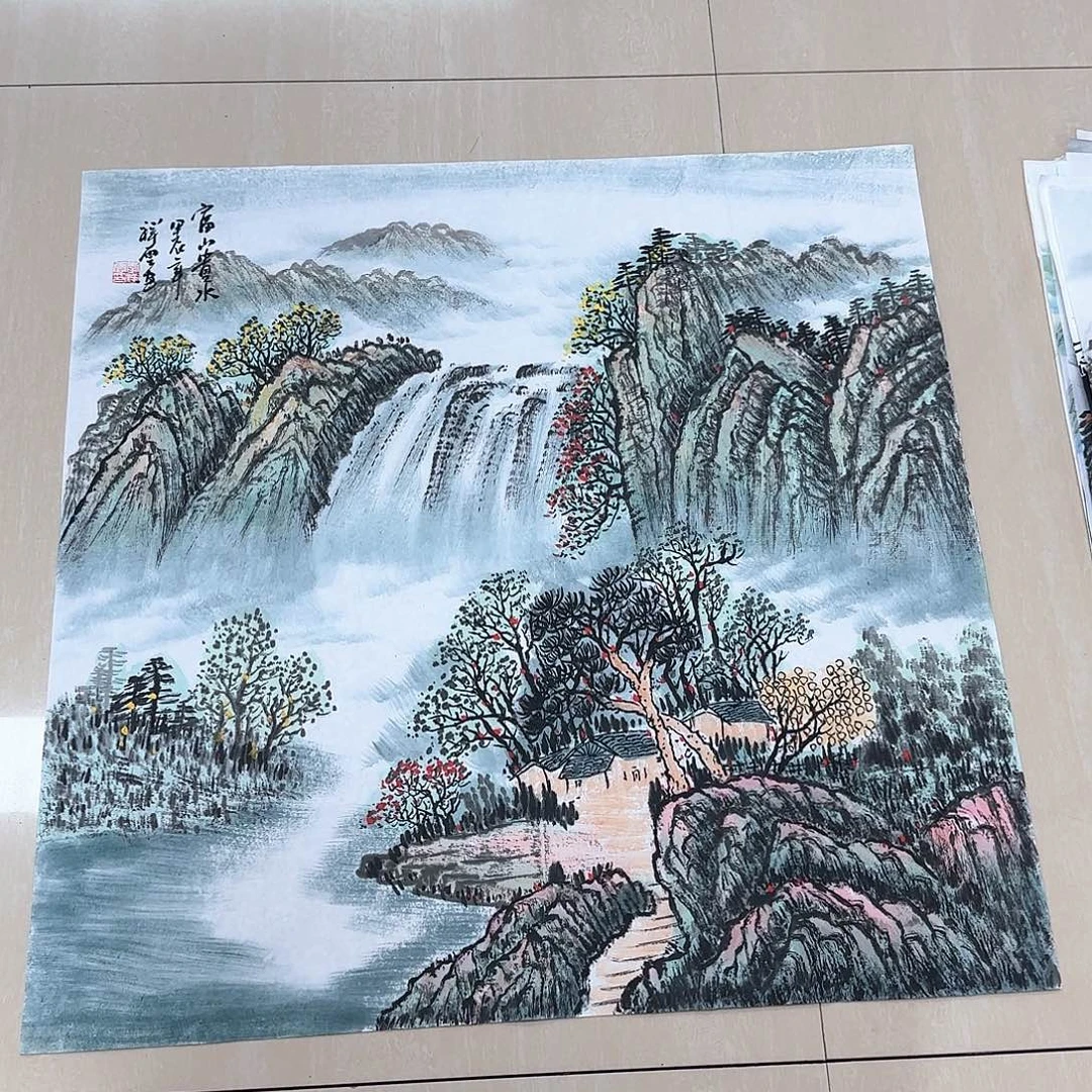 国画国画作品集一个