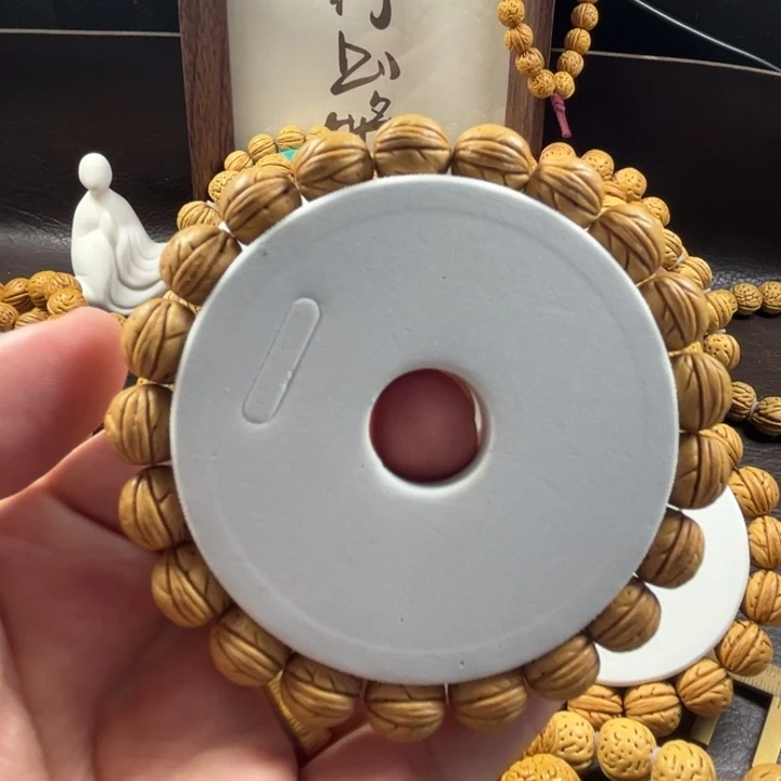 桃核手串11尺寸金豆子