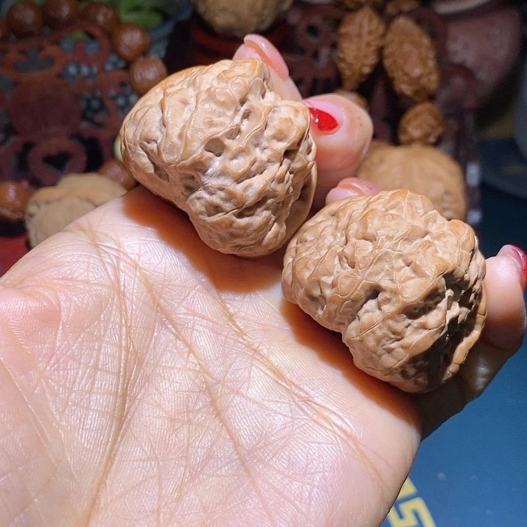 文玩核桃把件38.5蛙蛙