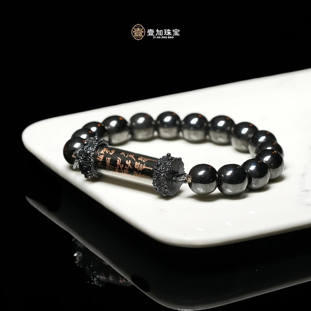 壹加师姐|手工设计玛哈希拉F管手串多样性发一6435E