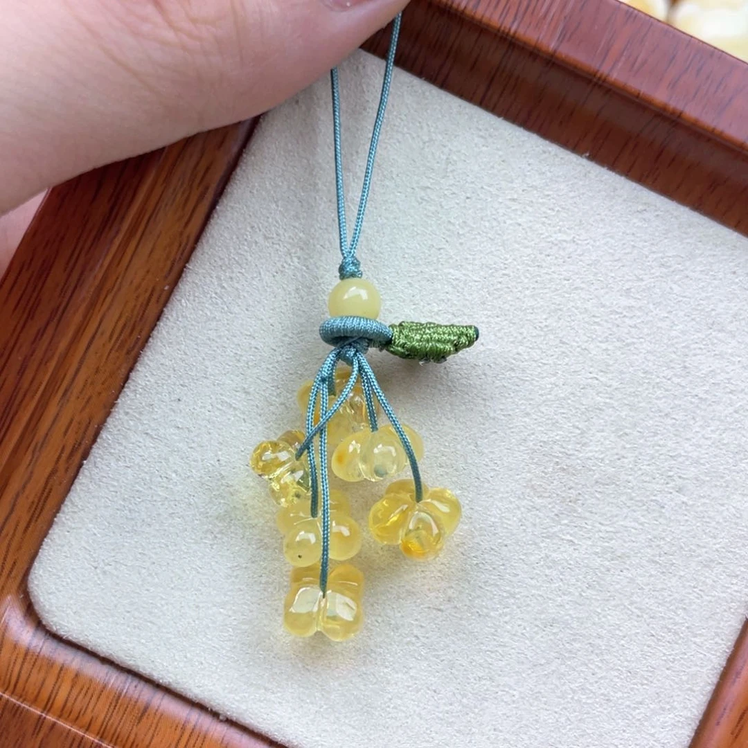 未镶嵌琥珀裸石蜜蜡