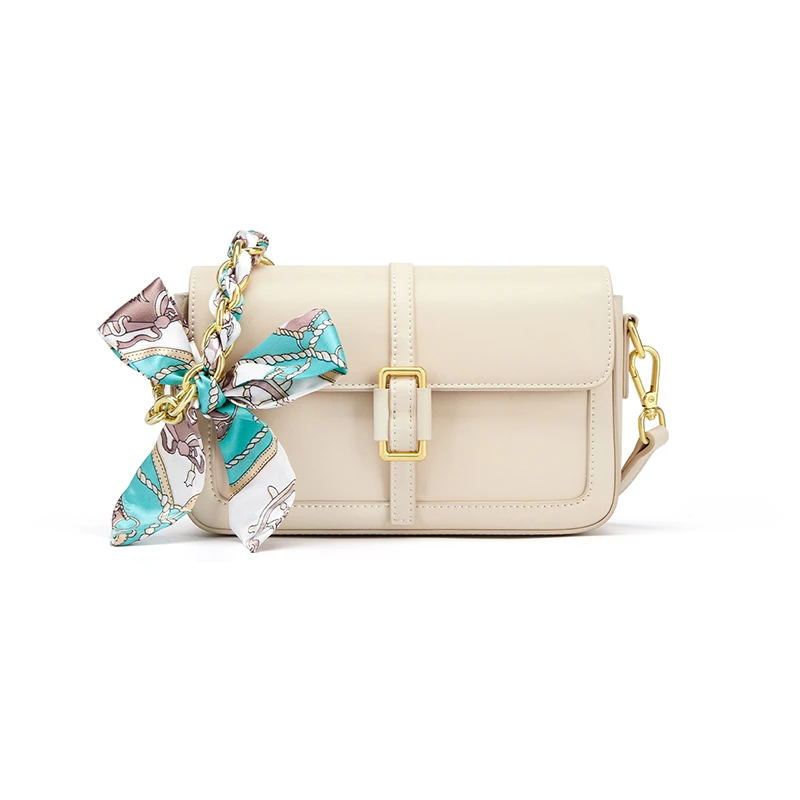 气质白色轻奢时尚百搭小众单肩肩包斜挎包6316