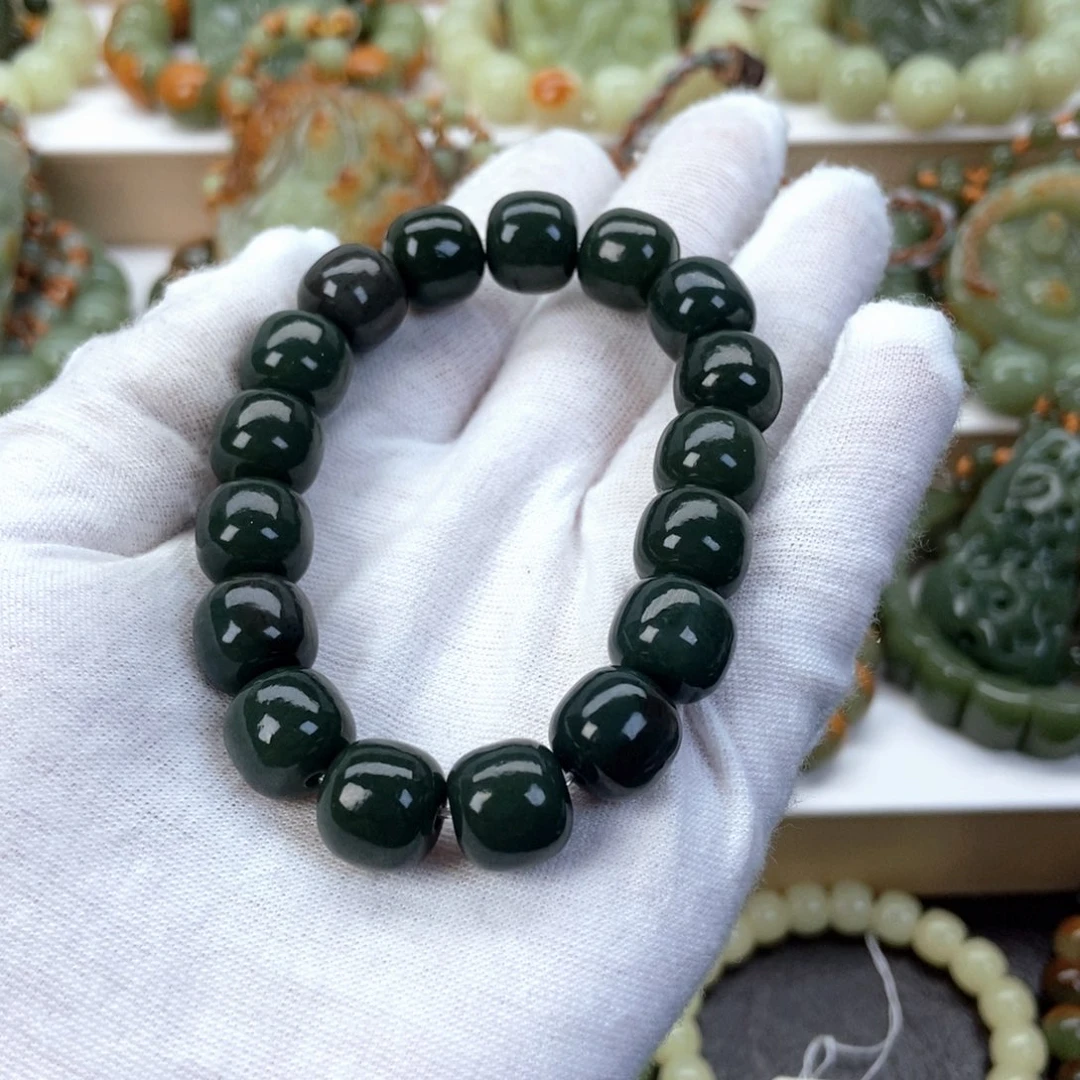 透闪石质玉手串未镶嵌❻***深