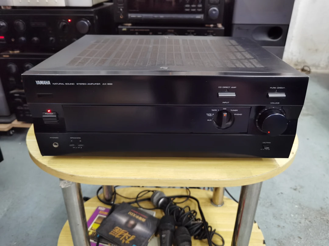 8新  雅马哈892纯音乐功放机 二手售出不支持退货 运费到付