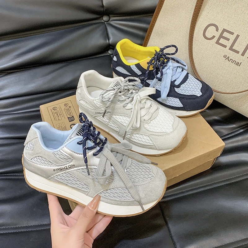 9601新款双鞋带舒适百搭女士单鞋