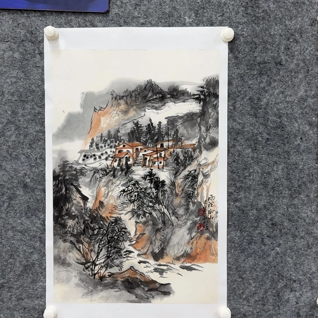 国画国画作品LYR老师