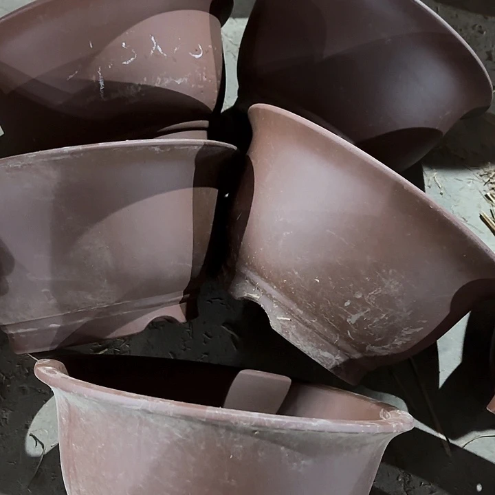 紫砂花盆100-5。29.5-14.5