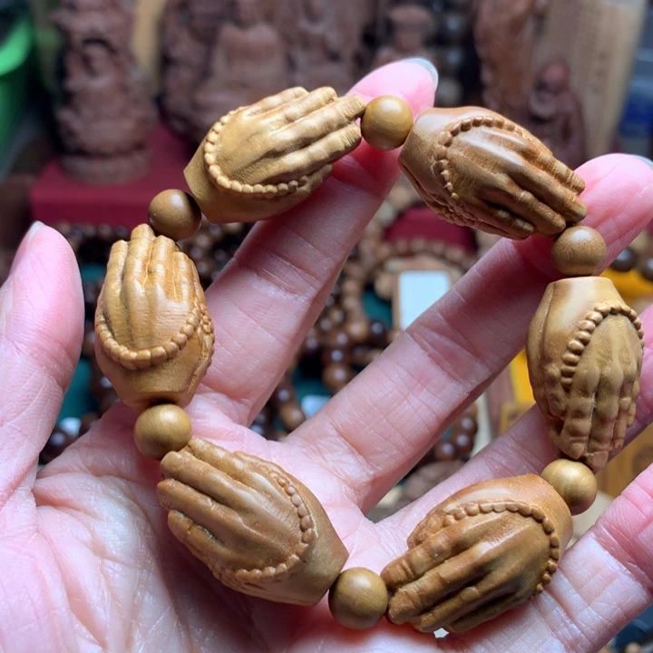 檀香木手串/手链老山檀佛手手串
