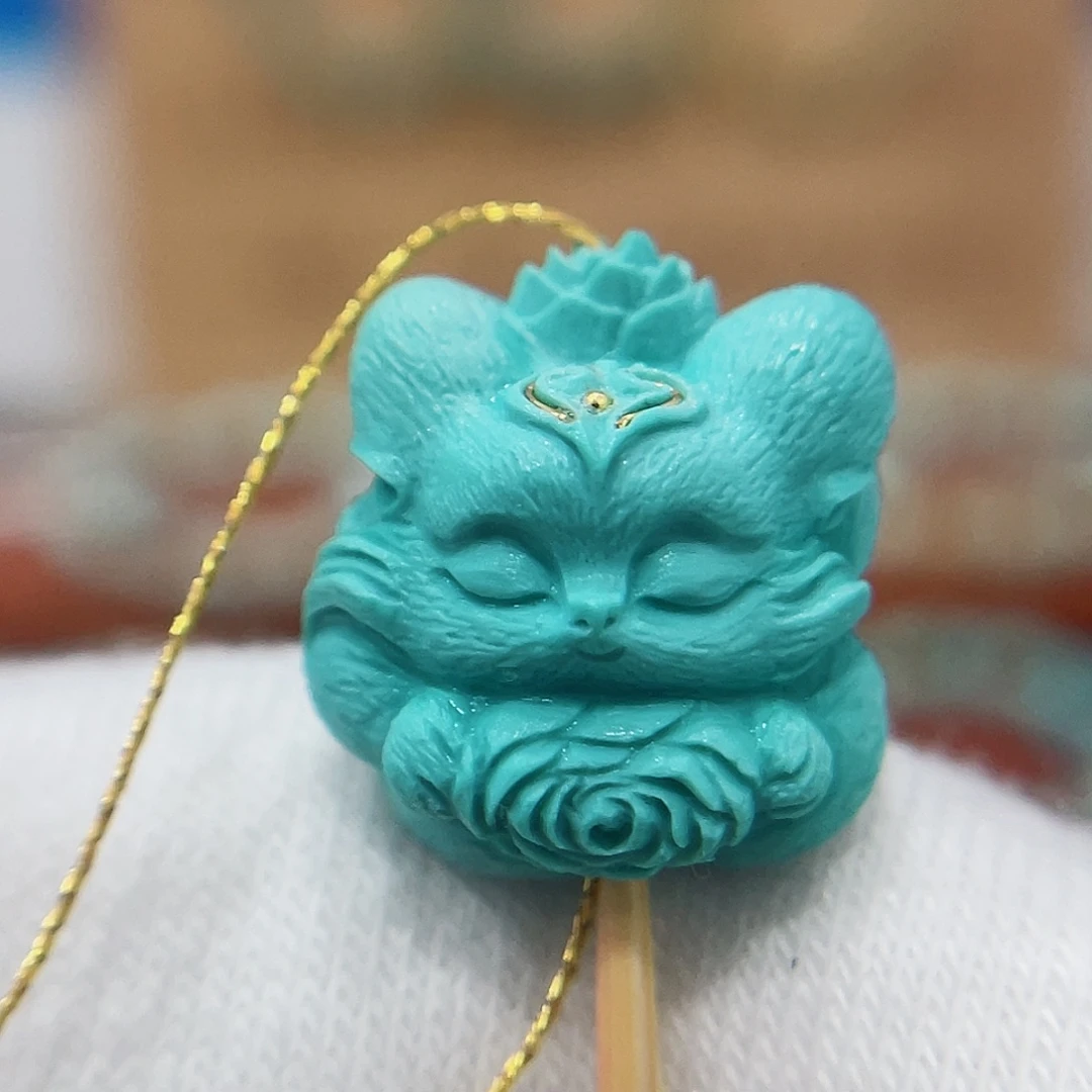 未镶嵌绿松石珠宝奇石