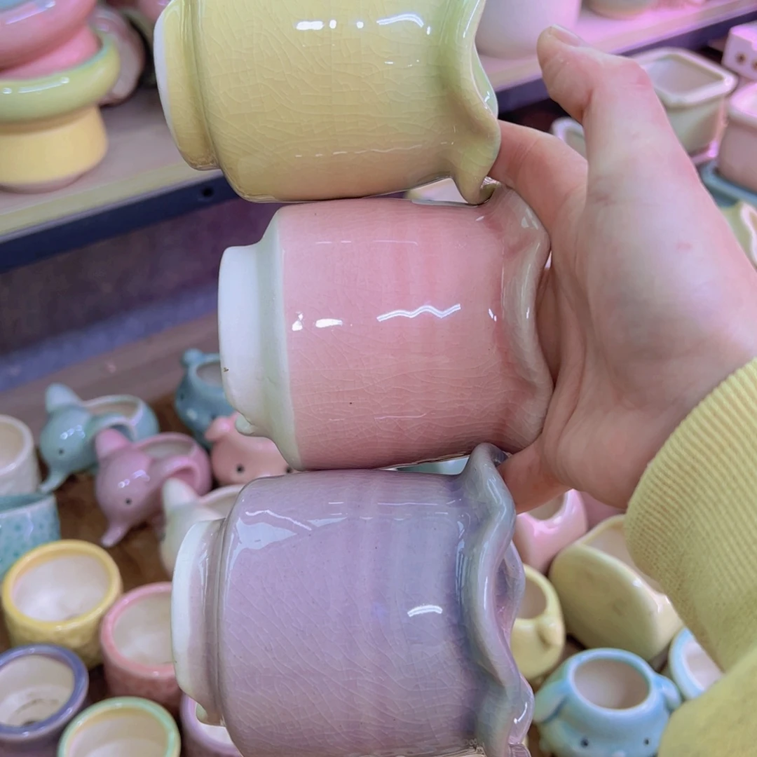 陶瓷花盆当场凑满12包邮