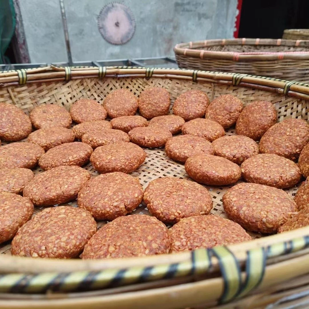 河南豆糁周口太康特产五香豆糁豆婶豆酱豆饼子真空包装即食豆糁