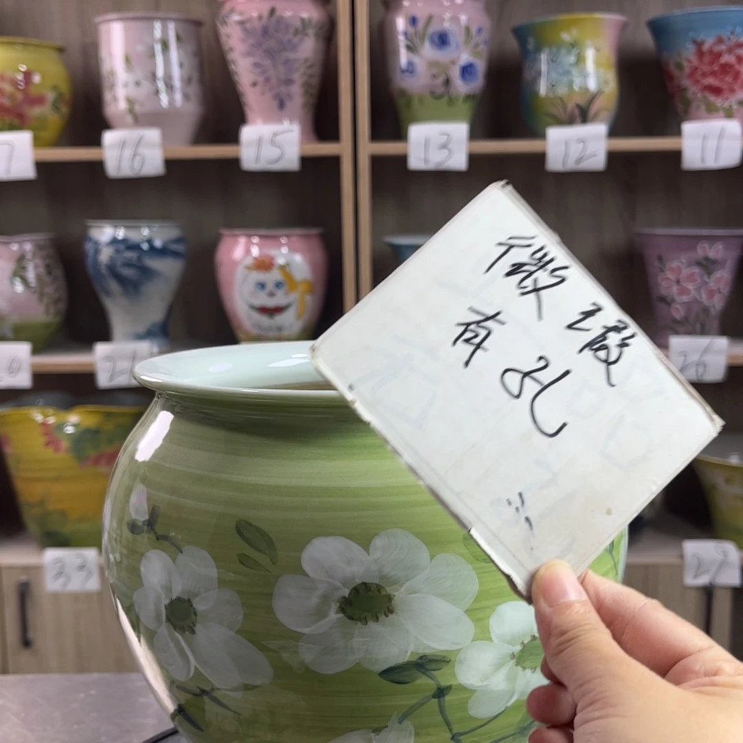 景德镇陶瓷花盆花盆