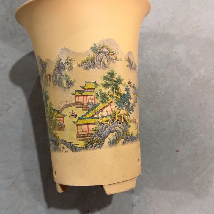 紫砂紫砂花盆破损补发高度22口径17单只