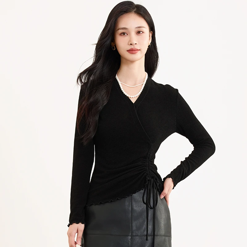 【诗语专享】佳人苑针织衫春季新款JX418006