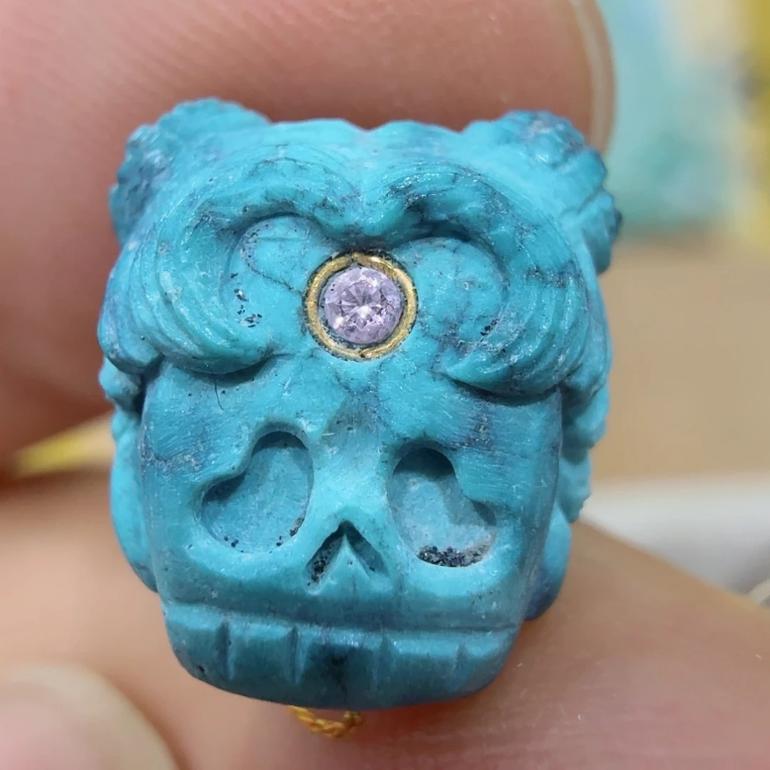 绿松石未镶嵌配饰