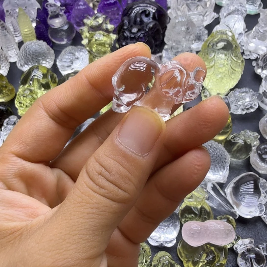 未镶嵌吊坠(赠链)水晶