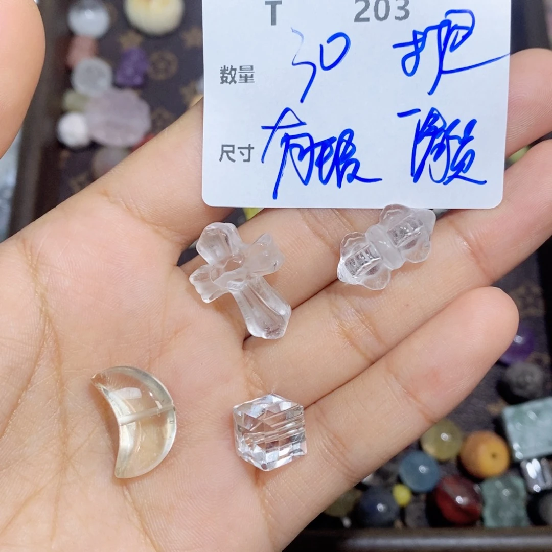 银S925镶嵌颈饰水晶T203