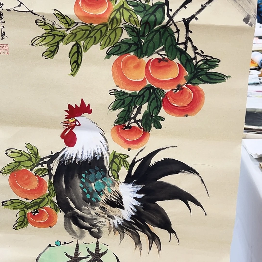 国画事事顺心如意万事如意