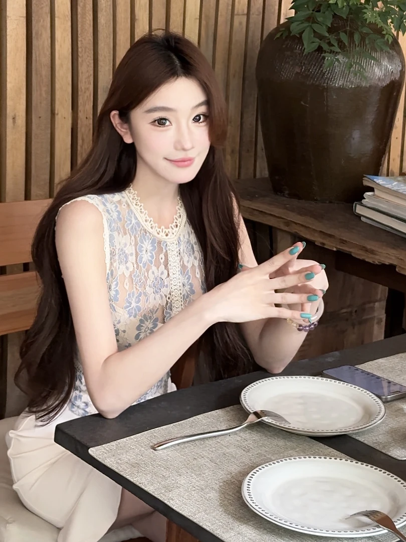 WW定制「浅香知茉」法式轻奢气质纯欲修身显瘦收腰洋气上衣半裙