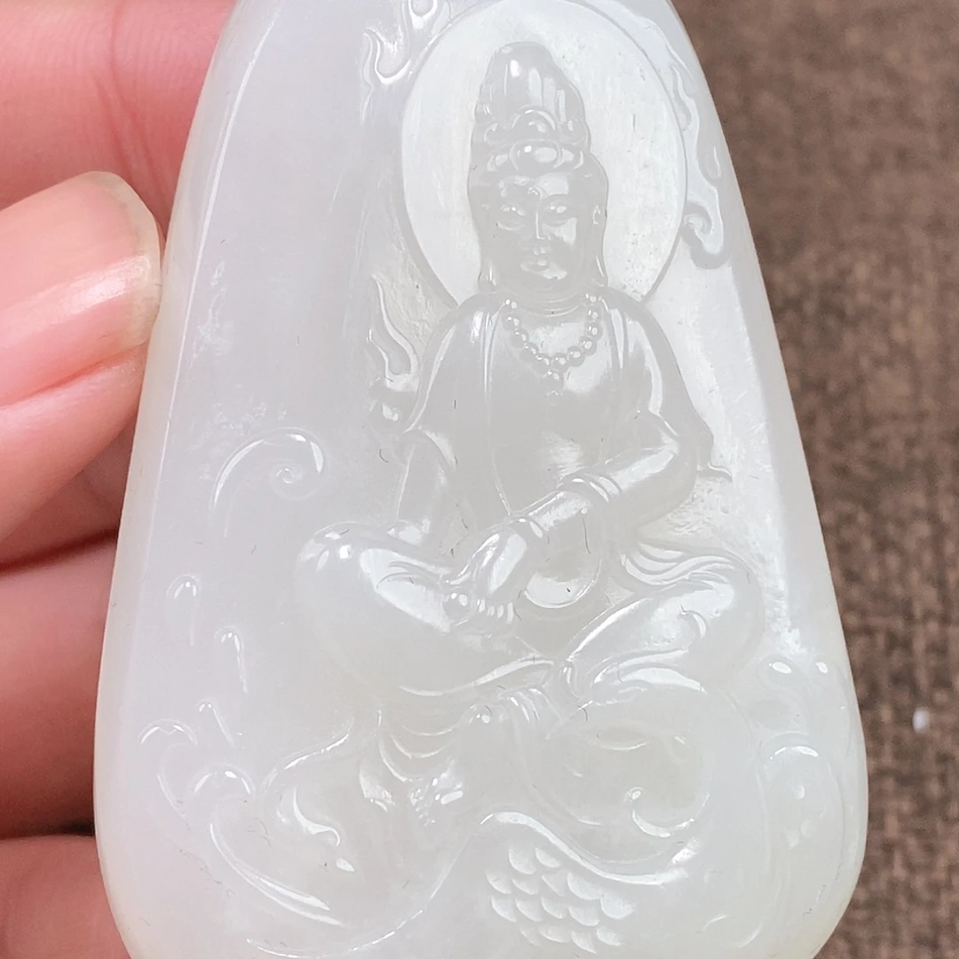 和田玉挂件未镶嵌