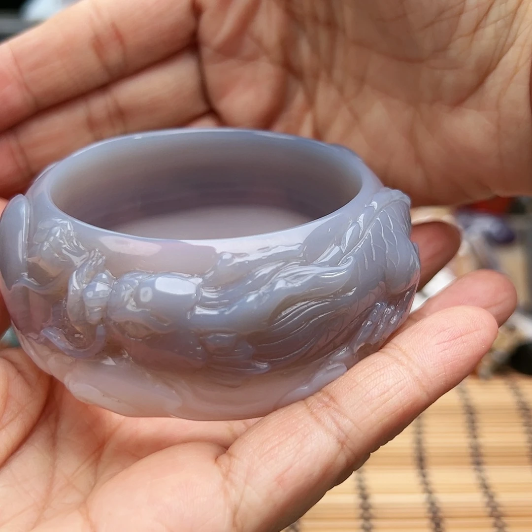 未镶嵌玛瑙/玉髓珠宝半成品