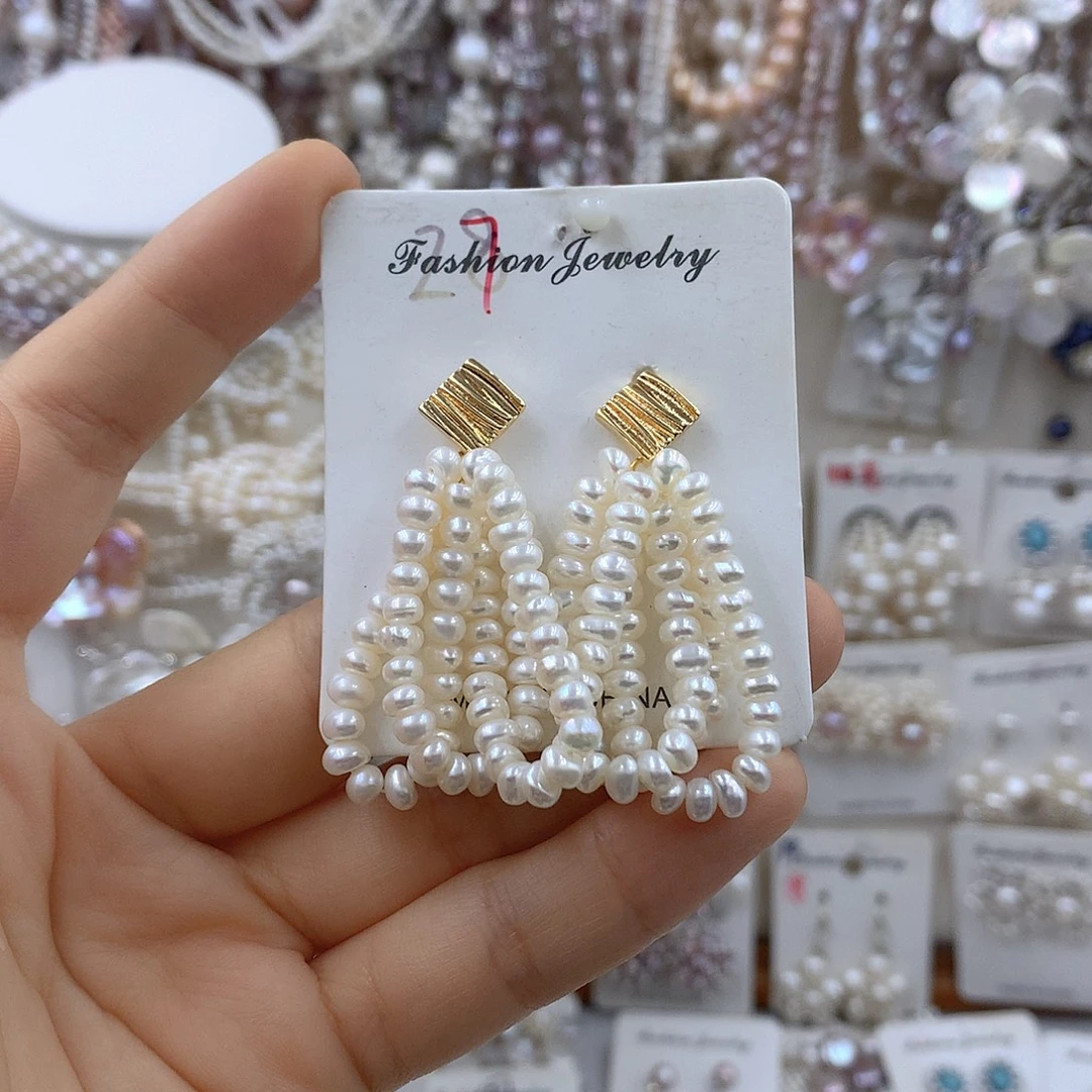 银S925镶嵌项链耳饰淡水珍珠