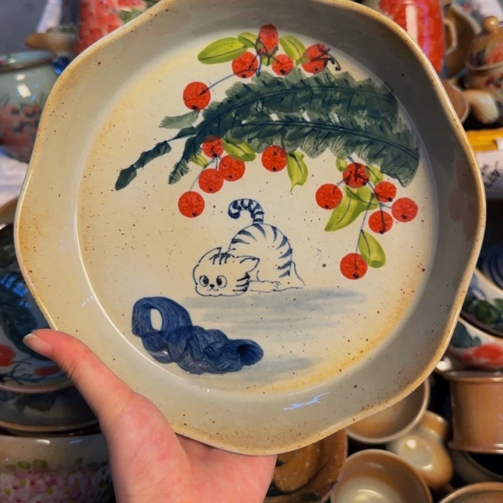 瓷片景德镇陶瓷手工手绘