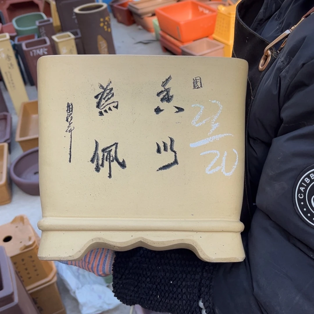 紫砂花盆盆景艺术