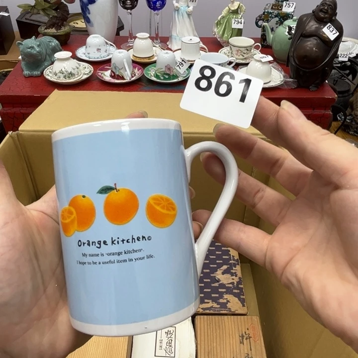 瓷片呀工艺品摆件瓷器摆件正能量