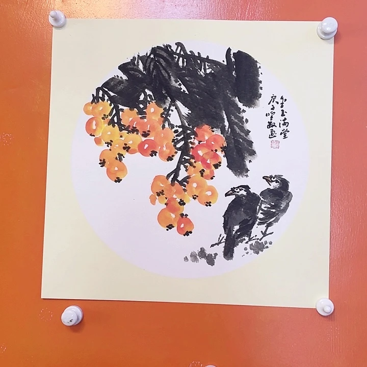 国画张圣敏先生纯手绘作品