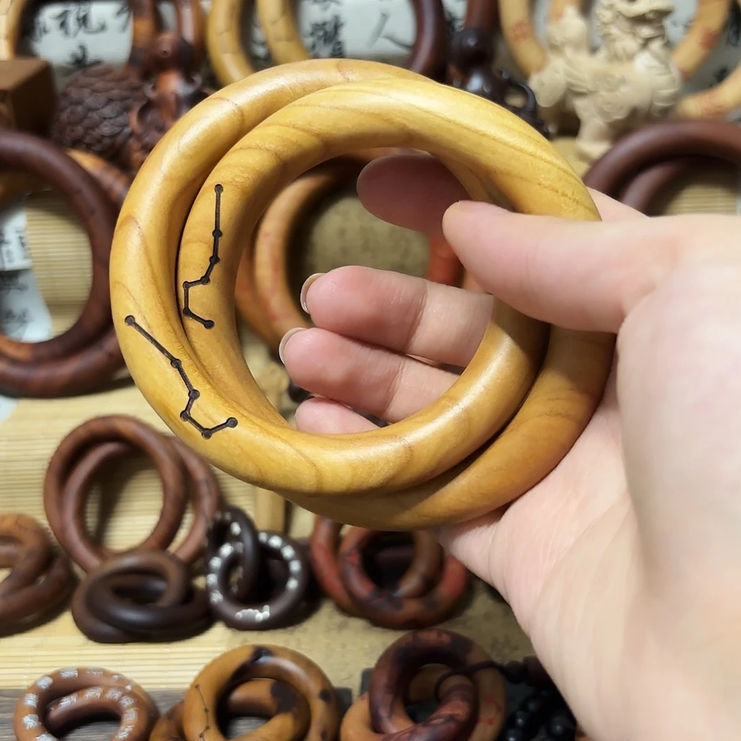 桃木她桃木乾坤圈内径6.5