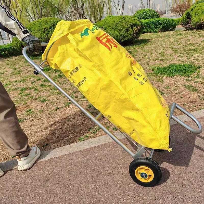 推车灌袋器加厚可移动调节下地耐用撑袋器搬袋子神器农用搬运神器