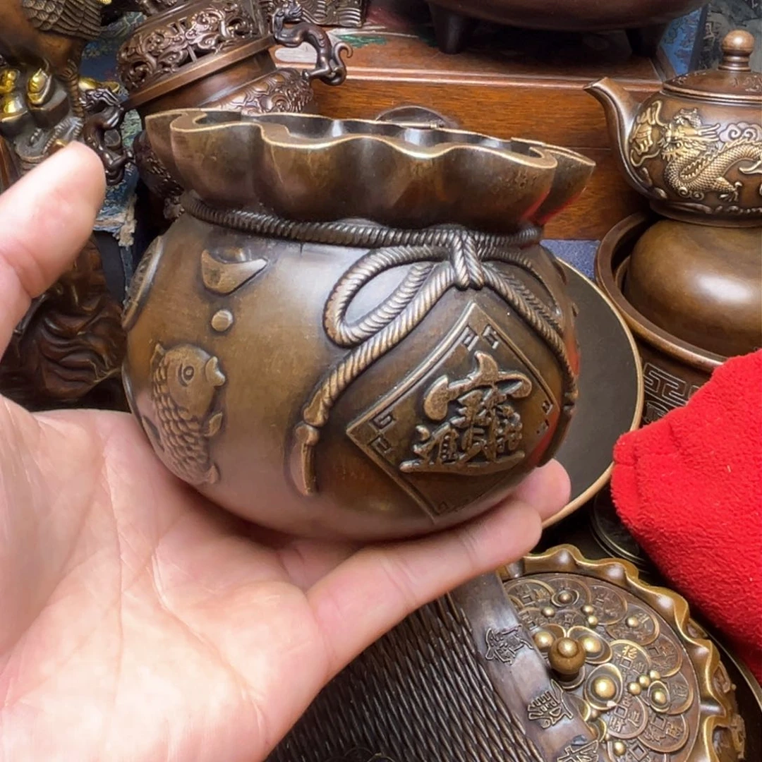 精美铜器点击下单