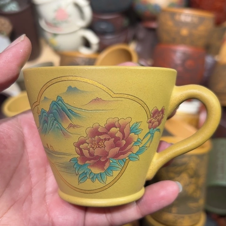 茶杯紫砂宜兴紫砂主人杯