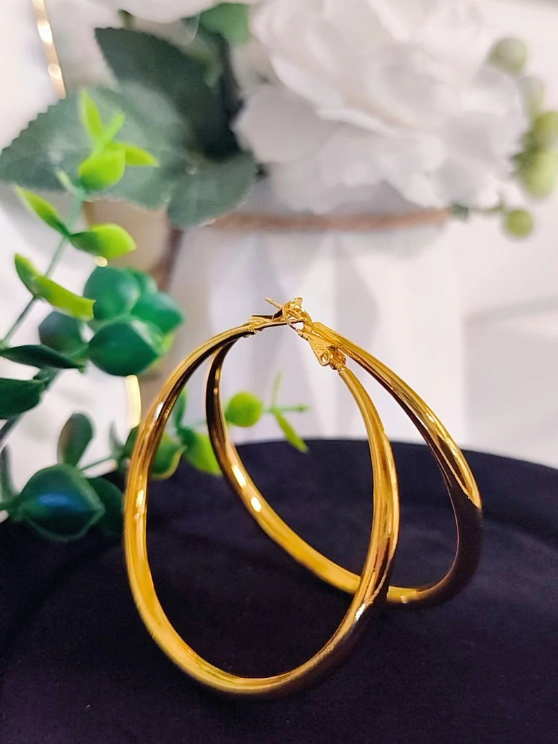 铜合金耳饰 【朋克大圈】 欧美简约朋克风大圈耳环 2013