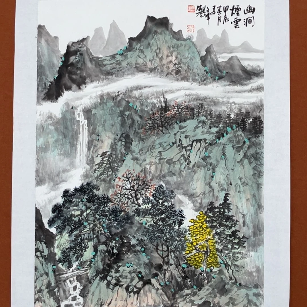 国画李文峰的作品